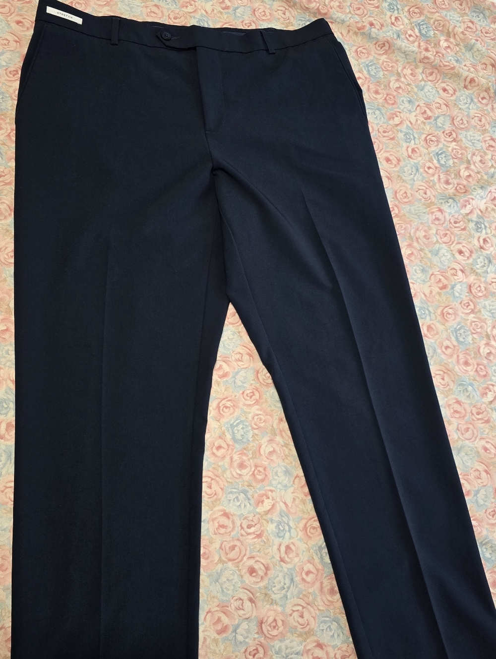 Farah Dark Navy Dress Trousers